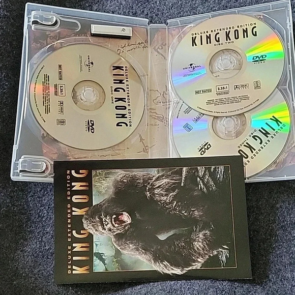 🌴3/$15🌴  King Kong 🦍🦍 Dvd Movie - Picture 2 of 6